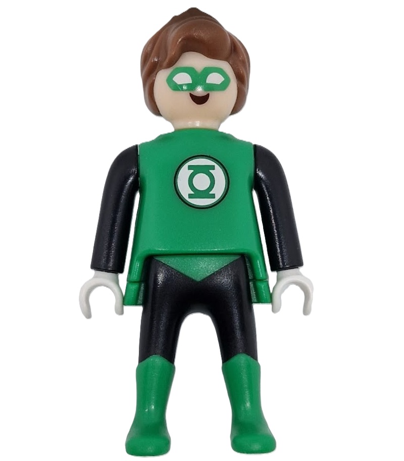 Figura Playmobil Linterna Verde 5,5 cm – DC Comics | Kinder Sorpresa Coleccionable