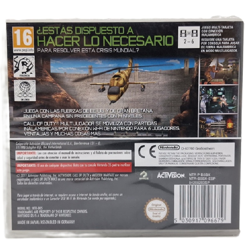 Call of Duty – Juego Precintado para Nintendo DS - Imagen 2