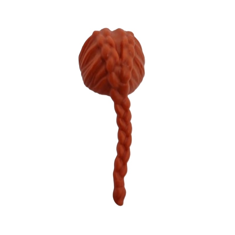 Complemento Playmobil Pelo Pelirrojo Trenzado P122 – Complemento Suelto Original Playmobil - Imagen 2