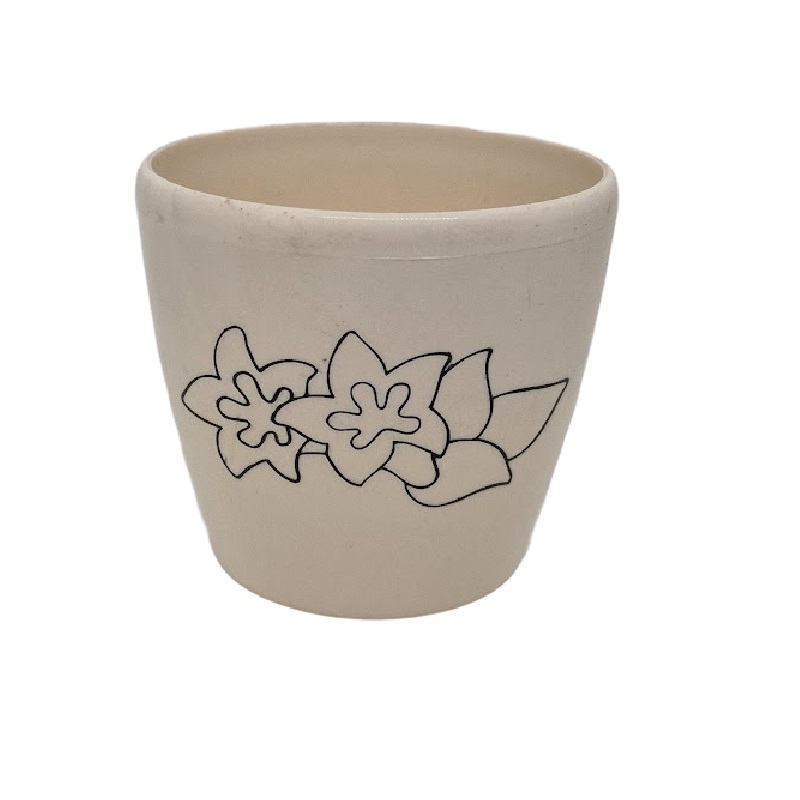 Macetero Lechuza con Motivos Playmobil Flores – Decoración Original y Creativa