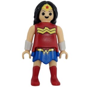Figura Playmobil Wonder Woman 5,5 cm – Colección DC Comics Kinder