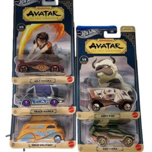 Hot Wheels Avatar GDG83 1/64 Pack 5 Unidades
