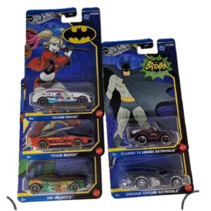 Hot Wheels Batman HDG89 1/64 Pack 5 Unidades